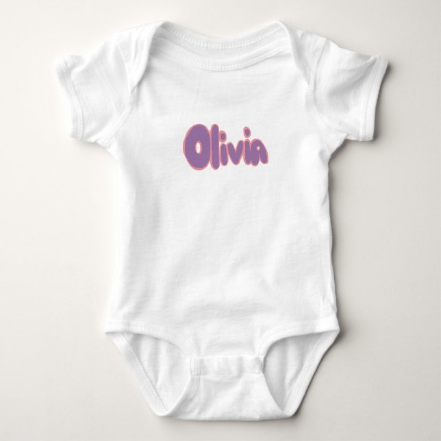 Body Olivia en lettres bulles (Devant)