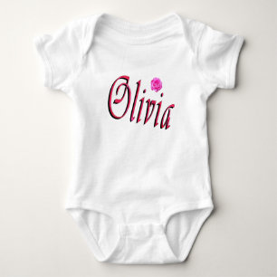 Body Olivia Nom Logo, Bodysuit bébé