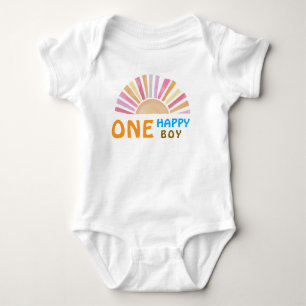 Body One Happy Boy Sunshine 1er anniversaire ou tous le