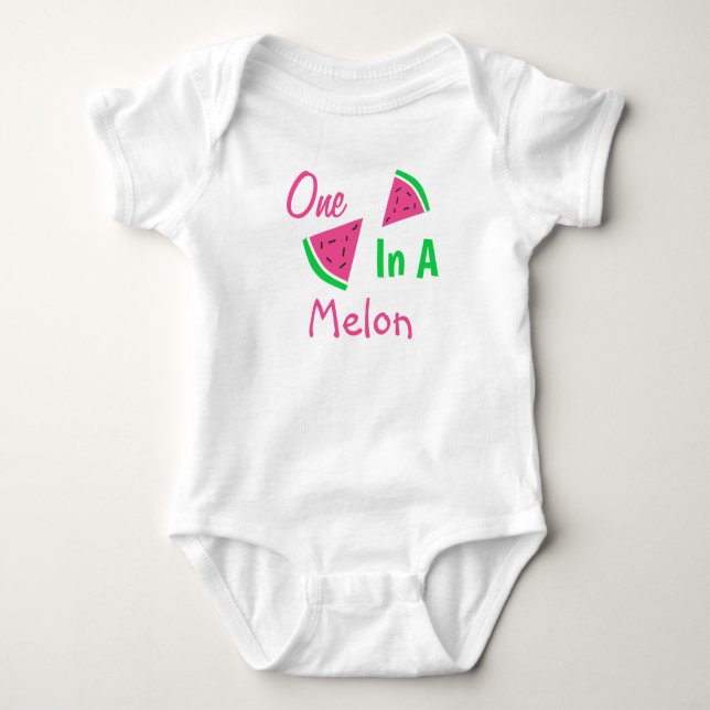 Body One In A Melon 1er Anniversaire (Devant)