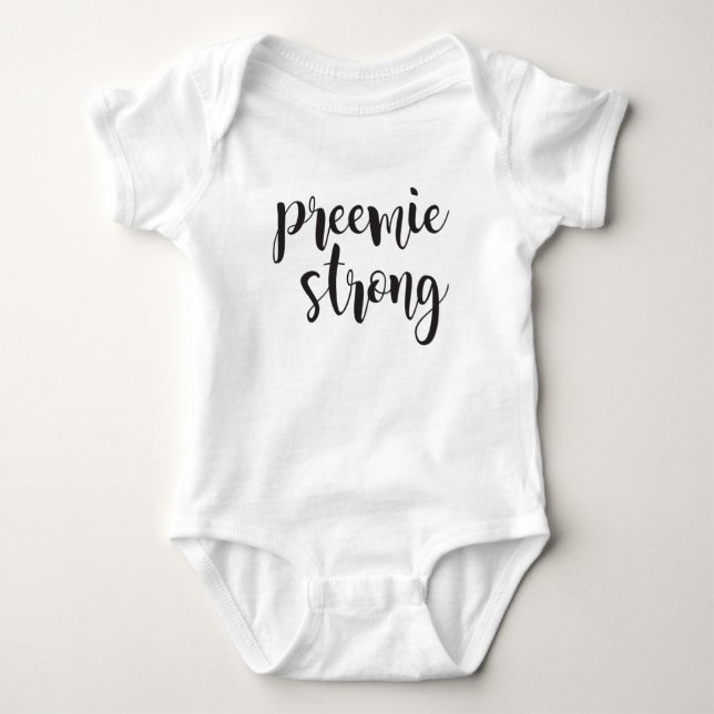 Body onsie fort de preemie (Devant)