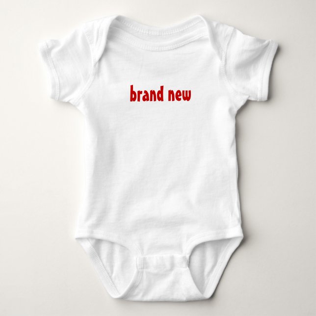 Body onsie tout neuf de bébé (Devant)
