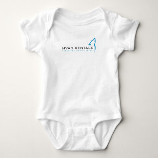 Body Onzie blanc, logo avec le slogan dans l'avant