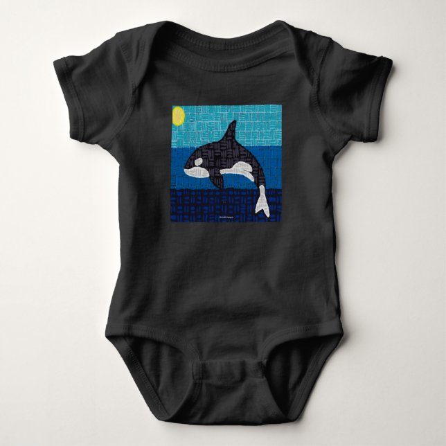 Body Orca (vivid) - Baby Bodysuit (Devant)
