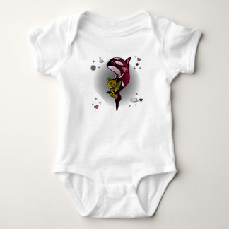 Body Orca Whale avec ours en peluche en conception grap