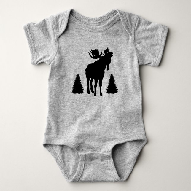 Body Orignal Bull Silhouette en Noir Pins (Devant)