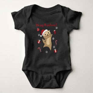 Body Otter Noël Neige Animaux d'hiver Otter