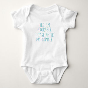 Body Oui, je suis adorable. Je prends après mon Guncle