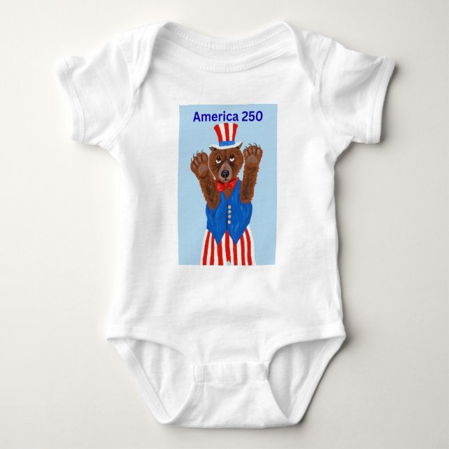 Body Ours America 250 Oncle Sam (Devant)