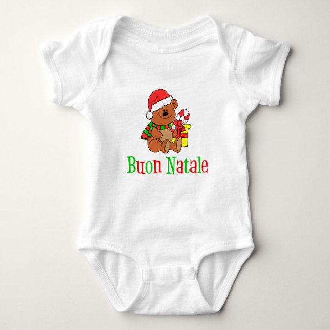 Body Ours De Noël Italien Pour Enfants (Devant)