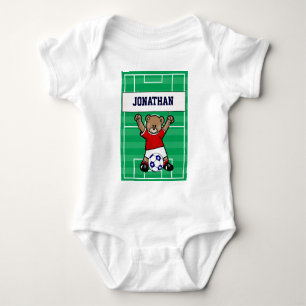 Body Ours de nounours mignon personnalisé du football