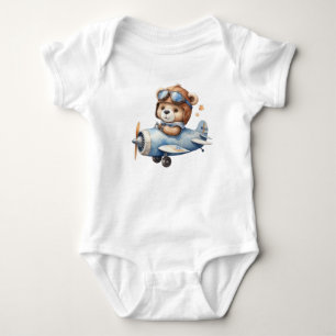 Body Ours en peluche avec hélicoptère 