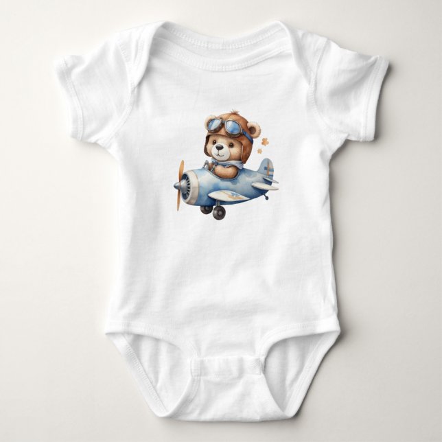 Body Ours en peluche avec hélicoptère  (Devant)