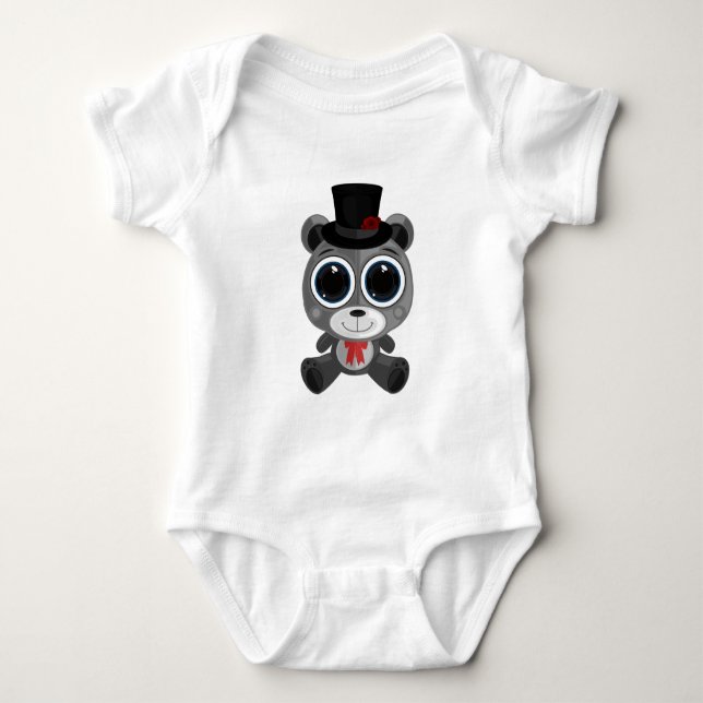 Body Ours en peluche - gris clair (Devant)