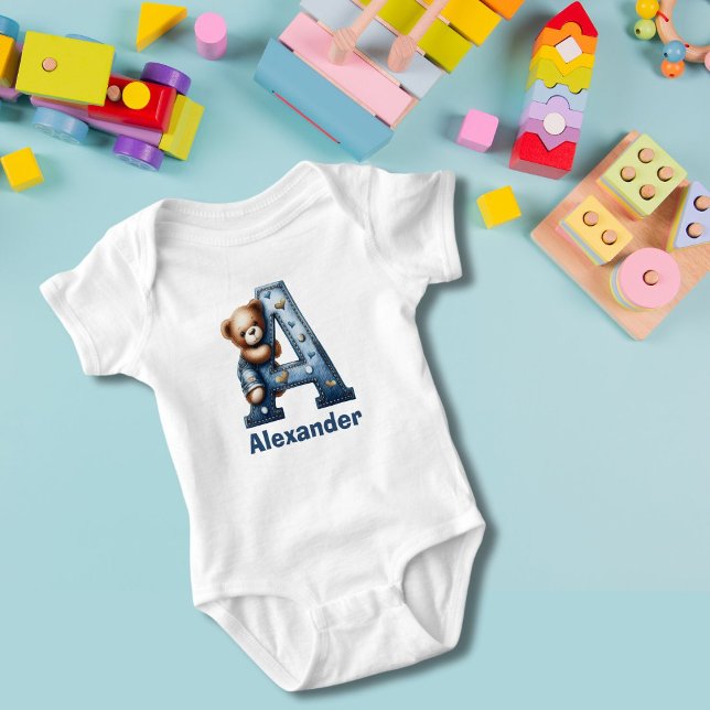 Body Ours en peluche Monogram Denim (Créateur téléchargé)