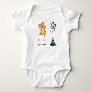 Body Ours indien jaune Fashing Teddy Feather