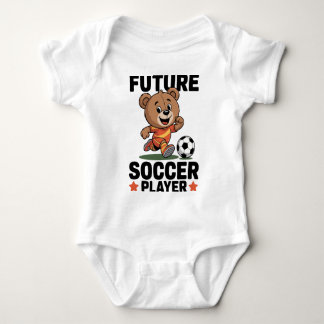 Body Ours mignon Sportifs Futur Joueur de Football