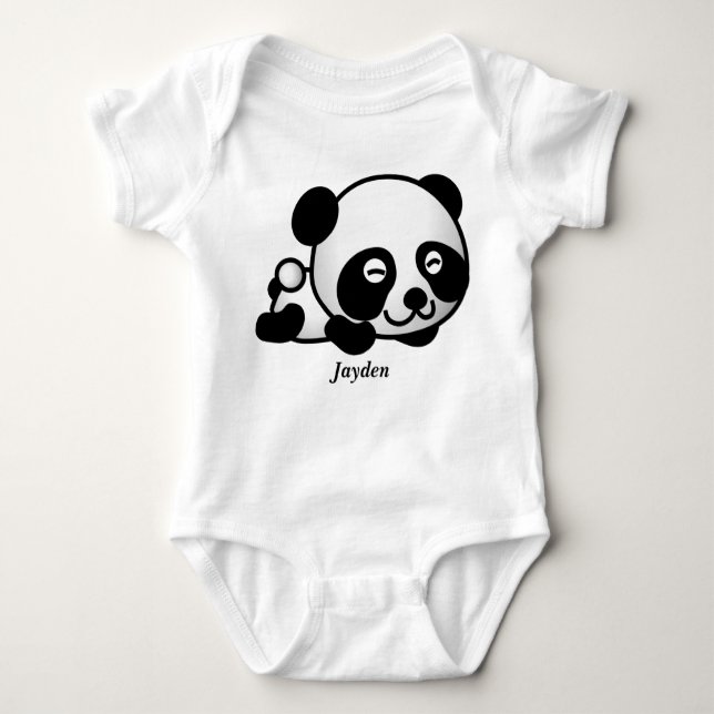 Body Ours panda mignon du bébé de l'enfant (Devant)