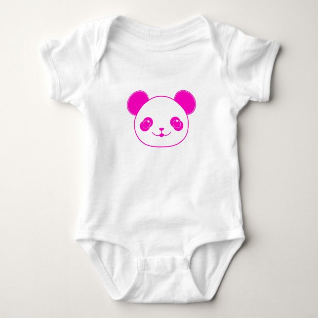 Body Ours rose Kawaii Panda (Devant)