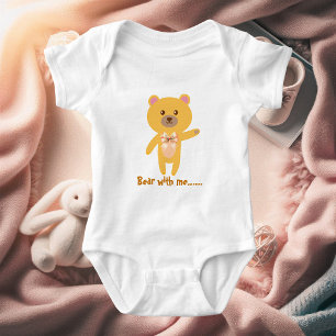 Body Ourson Mignon et Drôle Avec Moi Cadeau Personnalis