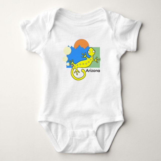 Body Outfit bébé Arizona | Bodysuit Lizard (Devant)