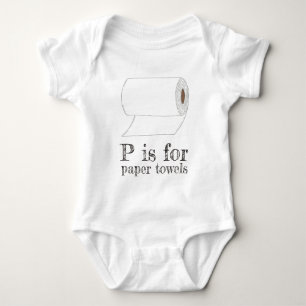 Body P est pour les SERVIETTES PAPIER Kitchen Roll ABC