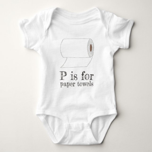 Body P est pour les SERVIETTES PAPIER Kitchen Roll ABC (Devant)