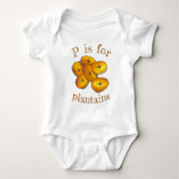 P est pour PLANTAINS Jamaican Food Alphabet ABC
