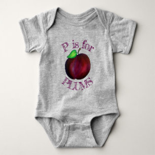 Body P est pour Plums Ripe Summer Purple Plum Fruit