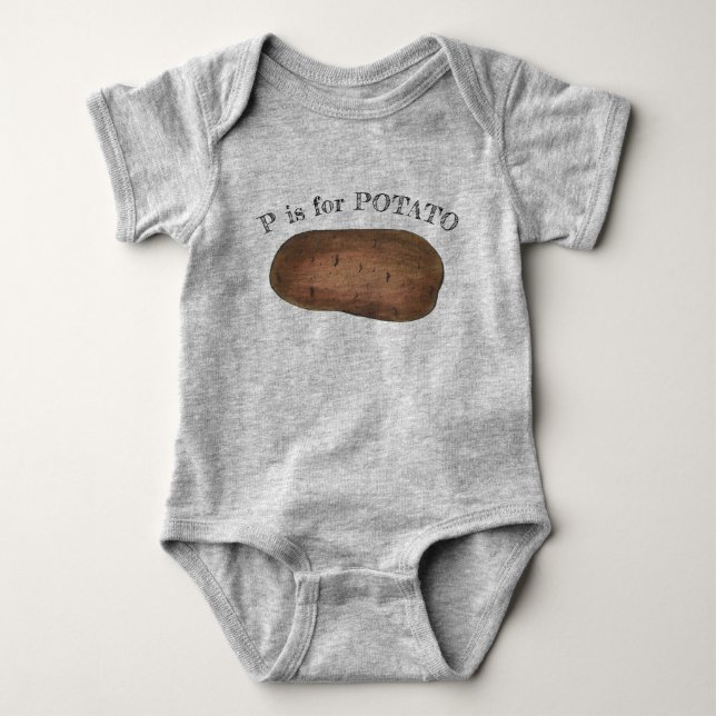 Body P est pour POTATO Hot Baked Idaho Pomme de terre L (Devant)