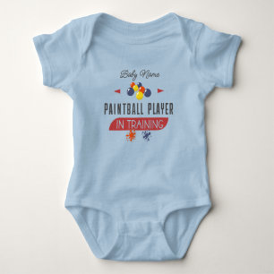 Body Paintball Baby Name Joueur dans l'entraînement Pai