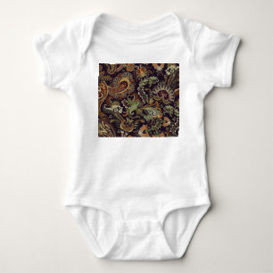 Body Paisley Colorful Textile : Ethnic Vintage Design