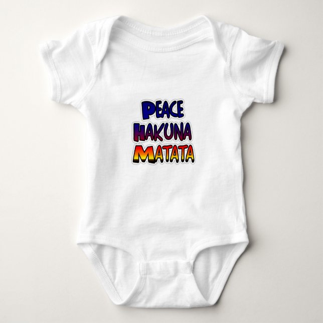 Body Paix Art Gradient Hakuna Matata (Devant)