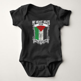 Body Palestine Coeur Gaza Paix racines palestiniennes