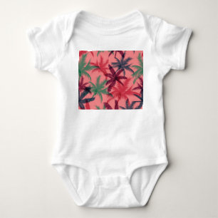 Body Palmiers tropicaux : Motif sans couture