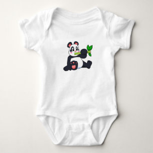 Body Panda avec bambou