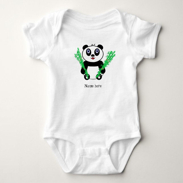 Body Panda bébé (Devant)