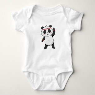Body Panda en forme avec bandeau