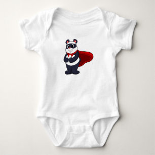 Body Panda en héros avec Masque et Cap
