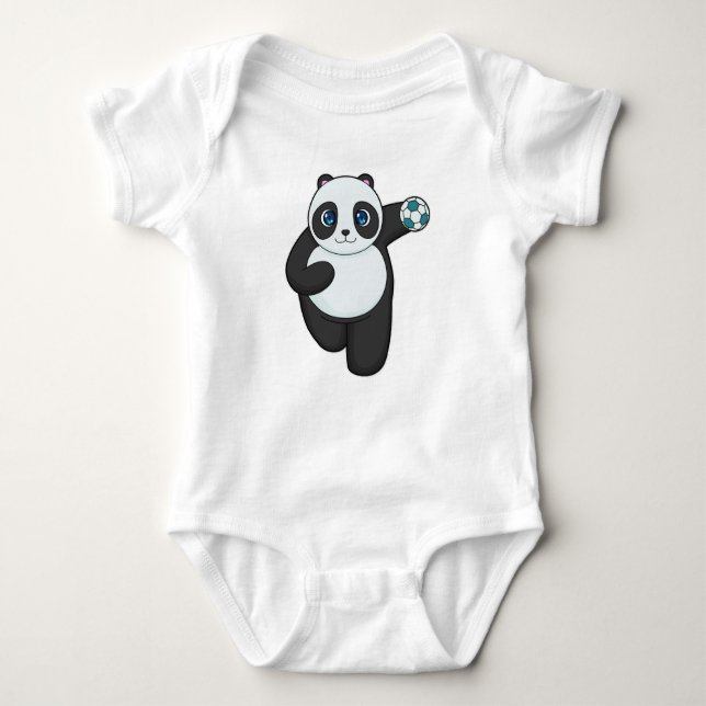Body Panda Handball player Handball (Devant)