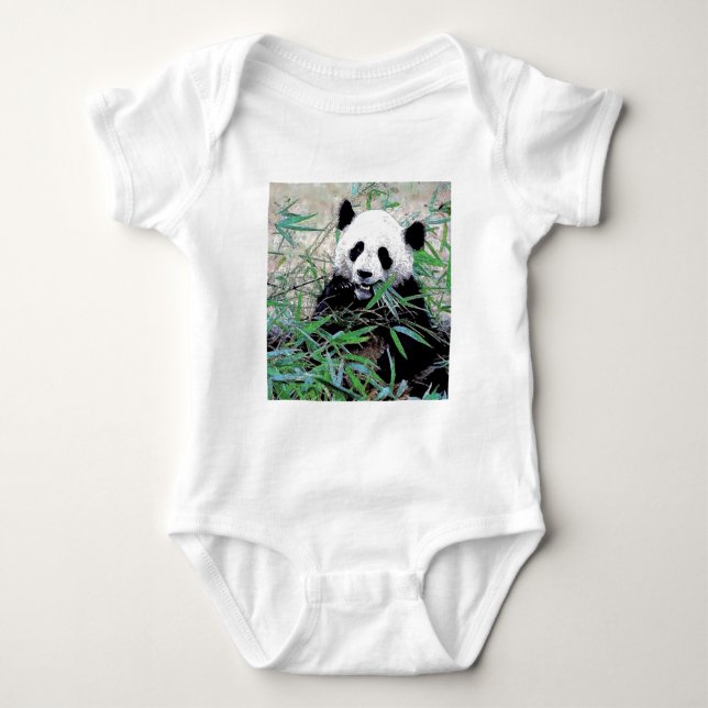 Body Panda Manger Feuilles (Devant)