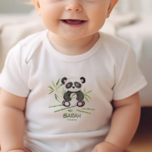 Body Panda pour bébé mignonne personnalisée