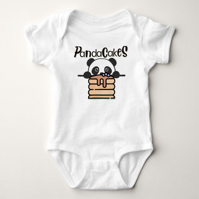 Body PandaCakes Baby Bodysuit (Devant)