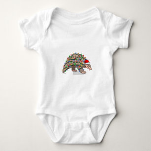 Body  Pangolin de Noël Manis Chapeau de Père Noël Vacan