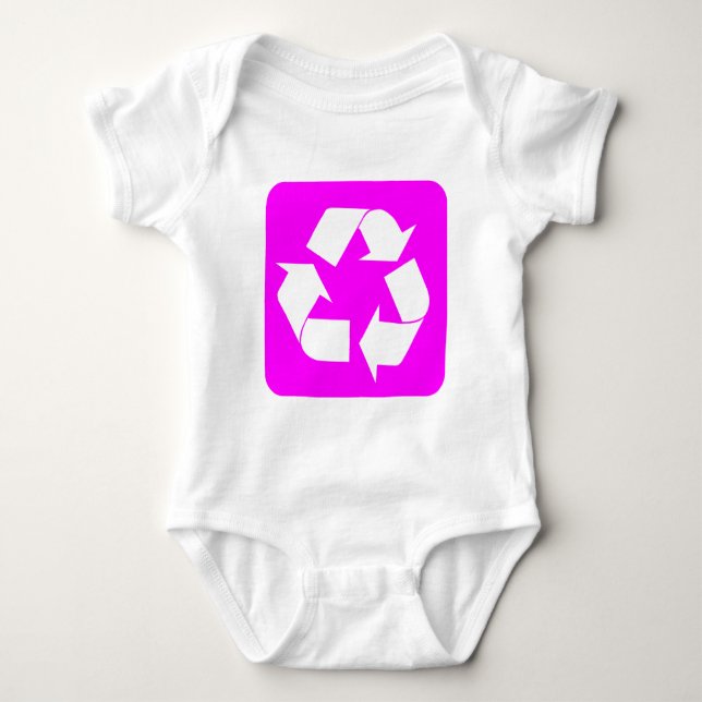 Body Panneau de recyclage - Magenta (Devant)