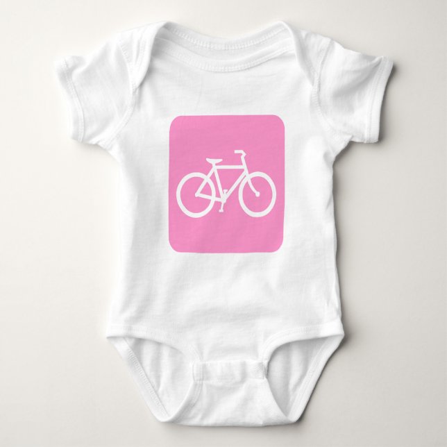 Body Panneau de vélo - Rose (Devant)