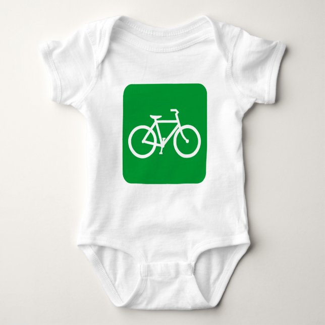 Body Panneau de vélo - Vert gazon (Devant)