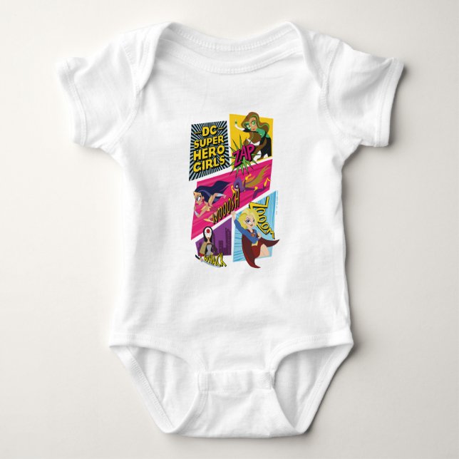 Body Panneaux d'action pour filles Super Hero DC (Devant)