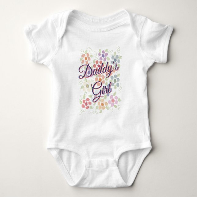 Body Papa Romper Pour Petite Fille (Devant)
