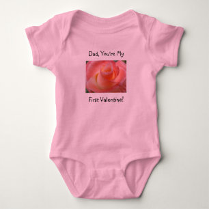 Body Papa Tu Es Mon Premier Valentin Tout-Petit Bébé Cr